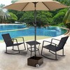 Yaheetech Portable Metal Umbrella Base with Fillable Planter and Drainage Hole for Garden, Backyard, Market - 2 of 4