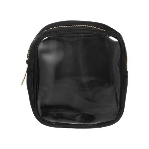 Unique Bargains Women's Waterproof Clear Makeup Bag 1 Pc - 1 of 4