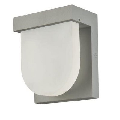 Elegant Lighting Raine Integrated LED wall sconce in silver