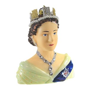 Cody Foster 4.0 Inch Coronation Queen Elizabeth Royal Icon England Windsor 1953 Tree Ornaments - 1 of 3