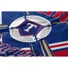 MLB Texas Rangers On Deck Ultra Cozy Blanket: Sports Team Logo Plush Throw - 2 of 3