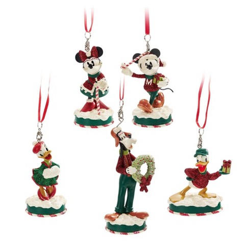 Disney Mickey Mouse & Friends Mickey Mouse And Minnie Mouse Christmas Tree  Ornament - Disney Store : Target