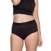 Thinx for All Leaks Women's Sensory Friendly Light Absorbency Hi-Waisted Bladder Leak Underwear - Black - M - 2 of 3
