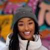 Dalix Espresso Martini Embroidered Beanie Food Warm Winter Knit Hat Women - 4 of 4
