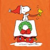 Boys' - Peanuts - Snoopy & Woodstock House Sleigh Short Sleeve Graphic T-Shirt - 2 of 4