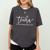 Simply Sage Market Teacher Life Is The Best Life Short Sleeve Tee - 2 of 4