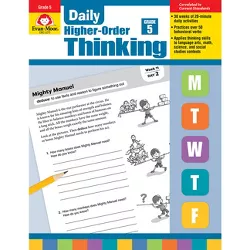 Daily Higher-Order Thinking, Grade 5 Teacher Edition - by  Evan-Moor Corporation (Paperback)