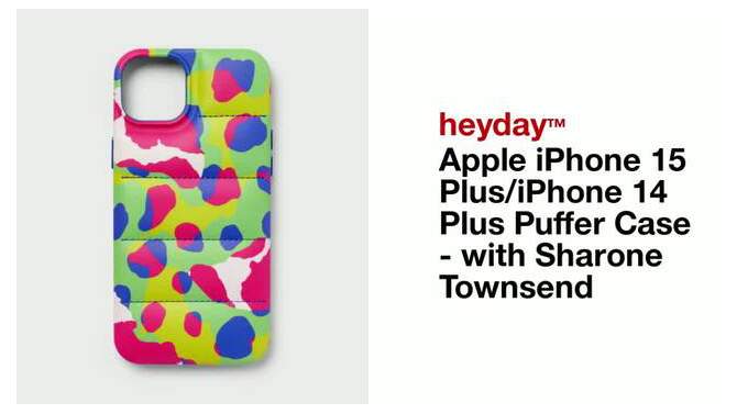 Apple iPhone 15 Plus/iPhone 14 Plus Puffer Case - heyday&#8482; with Sharone Townsend, 2 of 6, play video