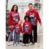 PATPAT Stitch Family Matching Christmas Hooded Sweatshirt Stitch Snow Pattern Long Sleeve Pullover Hoodies - 2 of 4