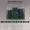 Lyngins 14/20/24/28 Inch 4 PCs Carry on Luggage Sets,Suitcases Sets with Spinner Wheels for Family Trips - 2 of 4