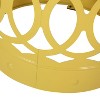 2pc Modern Metal and Round End Table Outside-Christopher Knight Home - 4 of 4
