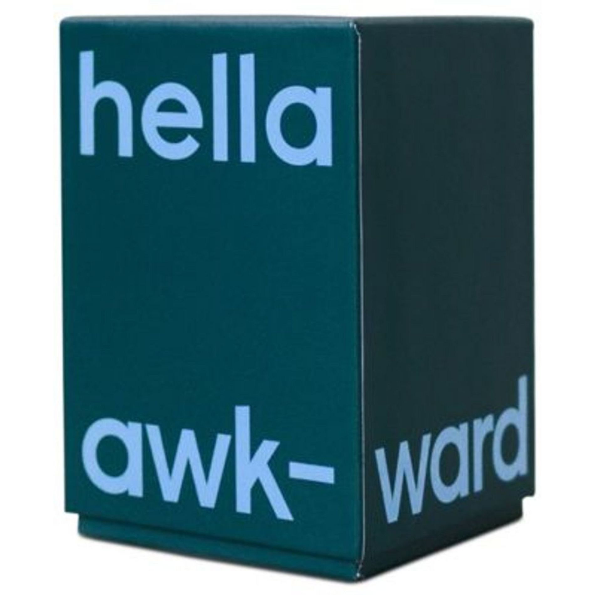 Hella Awkward Game: Card Deck for Social Skills, Party Fun, 2-6 Players, Includes Instructions