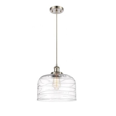 Bell - 1 Light Cord Hung Mini Pendant In Industrial Style-11.38 Inches Tall and 12 Inches Wide