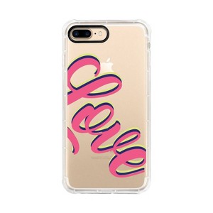OTM Essentials Apple iPhone 8 Plus/7 Plus/6s Plus/6 Plus Tough Edge Words & Quotes Clear Case - 1 of 2