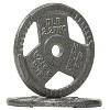 Sapphtopaz Standard Cast Iron Weight Plates for Barbell, 1-Inch Barbell Plates for Strength Training in Home & Gym, Multiple Weights - 2 of 4