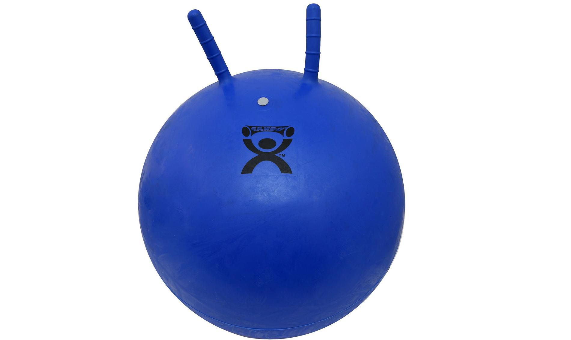 CanDo Inflatable Exercise Jump Ball - Blue - 22" (55 cm)