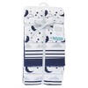 Hudson Baby Infant Cotton Flannel Receiving Blankets Bundle, Moon, One Size - 2 of 2