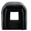 GDFStudio George Multifunctional Upholstered Ottoman Bench with Arch Hollow, Tufted Corduroy Pet Supply - 4 of 4