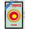 Trends International Reinders: Destinations - Destination St. Tropez Framed Wall Poster Prints - 3 of 4