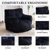 Accent Chair Modern with Ergonomic Backrest for Living Room and Bedroom 39.37in Wide-3irtyhousy - 3 of 4
