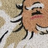 tagltd Vintage Santa Coir Door Mat Christmas Decor Multicolor 30x18x1 Easy Clean Shake or Brush - 2 of 4