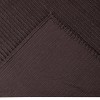 King Jullian Collection 100% Cotton Tufted Unique Luxurious Bold Stripes Design Bedspread Chocolate - Better Trends - image 3 of 3