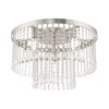 Livex Lighting Elizabeth 6 - Light Flush Mount in  Brushed Nickel - 3 of 4