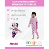 Disney Winnie the Pooh Minnie Mouse Half Zip Sunsuit Newborn to Toddler - 3 of 4