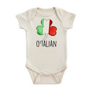 Irish Italian Newborn Baby Onesie® Bodysuit GS1 - 1 of 4