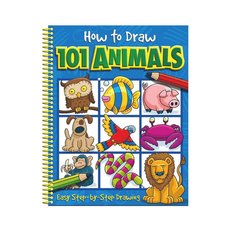 How to Draw 101 Animals - by  Imagine That & Barry Green (Spiral Bound), 1 of 2