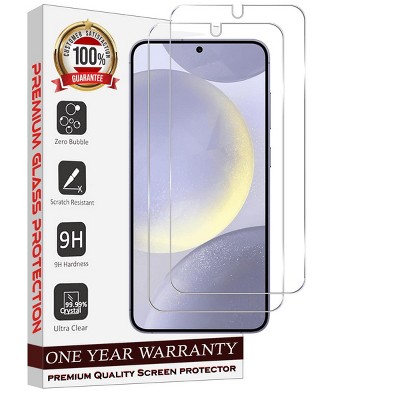 Entronix Clear Screen Protector Compatible with Galaxy S20 FE - 2-Piece Combo