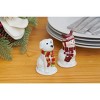 Gallerie II Christmas Dog/Cat Salt & Pepper Shakers Set of 2 - 3 of 4