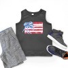 The Juniper Shop Watercolor Flag Coquette Youth Tank Top - 3 of 4