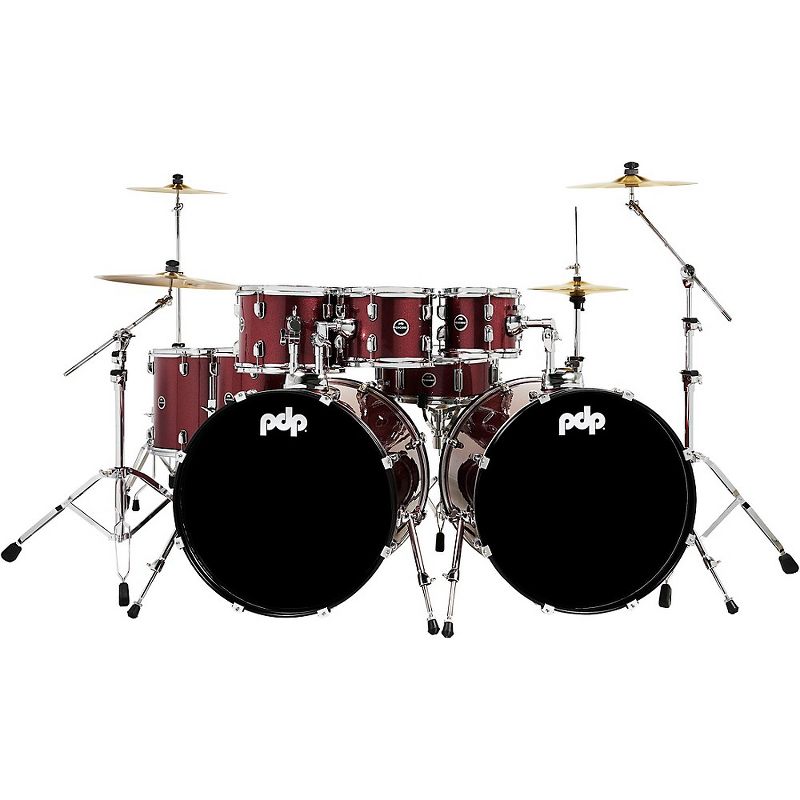 PDP by DW Encore 8-Piece Shell Pack Ruby Red, 3 of 7