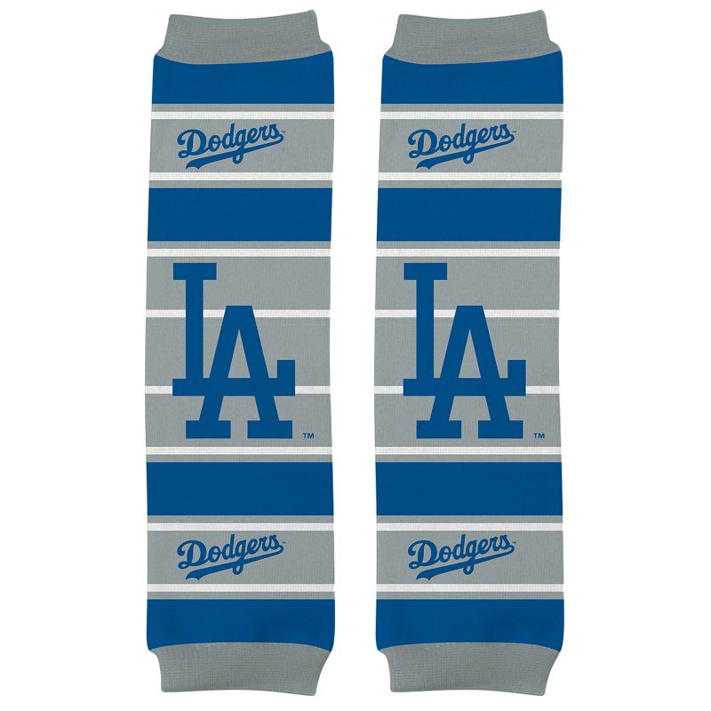 Baby Fanatic Officially Licensed Toddler & Baby Unisex Crawler Leg Warmers - MLB Los Angeles Dodgers, 2 of 7