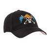 One Piece Live Action Buggy Straw Hat Pirates Emblem Black Traditional Adjustable Hat - 2 of 4