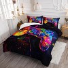 Hachikiko Colorful Gamepad Gamer Comforter Set - Video Game Bedding for Boys 3PCS - 2 of 4