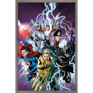 Trends International DC Comics - Justice League - Bolts Framed Wall Poster Prints - 1 of 4