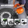 VEVOR Tire Bead Blaster, 5 Gallon/19L Capacity, Includes Pressure Gauge & Handle, 145 PSI Max Inflation Tank, Operates Between 85-116 PSI - 3 of 4
