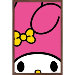 Trends International Hello Kitty and Friends - My Melody Close-Up Framed Wall Poster Prints - 1 of 4