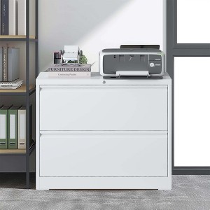 NicBex 3 Drawer Mobile File Cabinet with Lock Metal Filing Cabinets Under Desk Storage for Home Office Organizer - 1 of 4