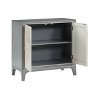 Treasure Trove Accents 2 Door Cabinet Ellinwood Blue Gray - 3 of 4