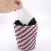 Unique Bargains Car Trash Can With Hook Hanging Front Rear Seat Cotton Trash Bin 1 Pc - 4 of 4