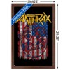 Trends International Anthrax - Flag Framed Wall Poster Prints - 3 of 4
