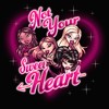 Juniors Womens Bratz Not Your Sweet Heart Racerback Tank Top - 2 of 4