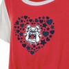 NCAA Fresno State Bulldogs Girls' White Tie T-Shirt - 3 of 3