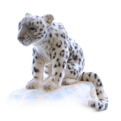 snow leopard plush