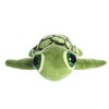 Aurora Medium Slide Sea Turtle Dreamy Eyes Enchanting Stuffed Animal Green 10" - 2 of 4