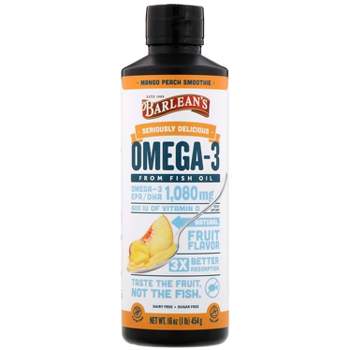 Barlean's Seriously Delicious, Omega-3 Fish Oil, Omegas and Fish Oil