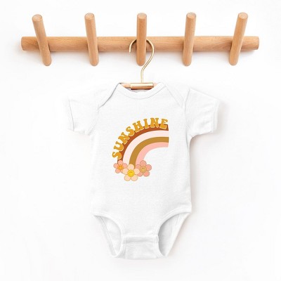 The Juniper Shop Sunshine Rainbow Baby Bodysuit